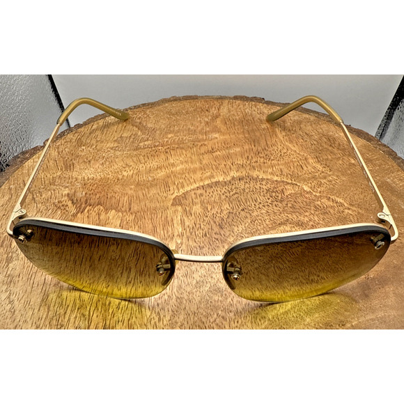 Unique Vintage Polo Jeans Co. Charisma‎ Sunglasses Gold Frame 58-16-135 main image 7